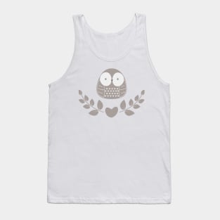 Everything Will Be Owl Right Tank Top